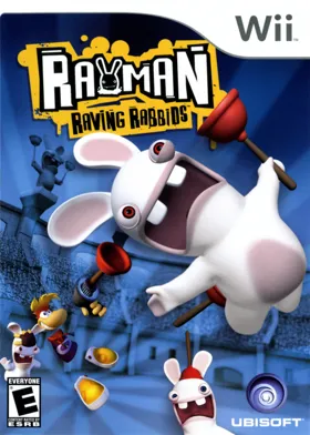 Rayman Raving Rabbids box cover front
